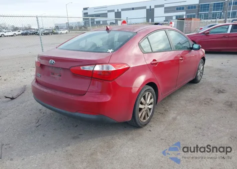 2014 Kia Forte Lx from USA, damaged, VIN KNAFX4A65E5109691